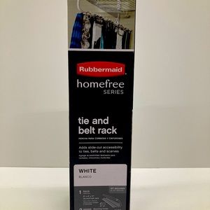 Tie and Belt Rack Rubbermaid NIB